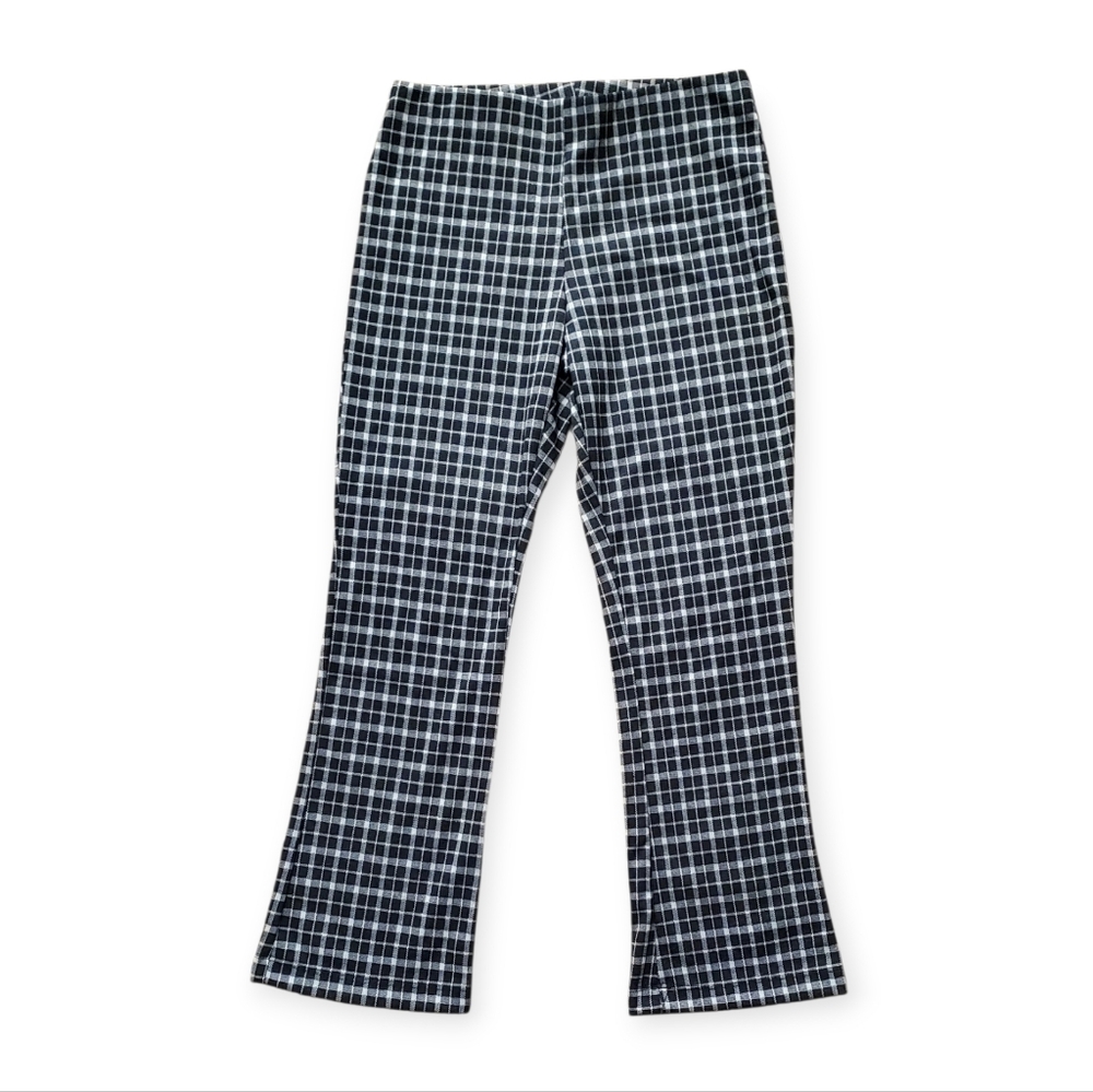 Altar'd State Black and White Plaid Pants